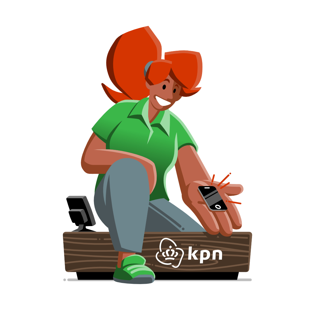 illustratie KPN GROEI personal professional growth illustration 01