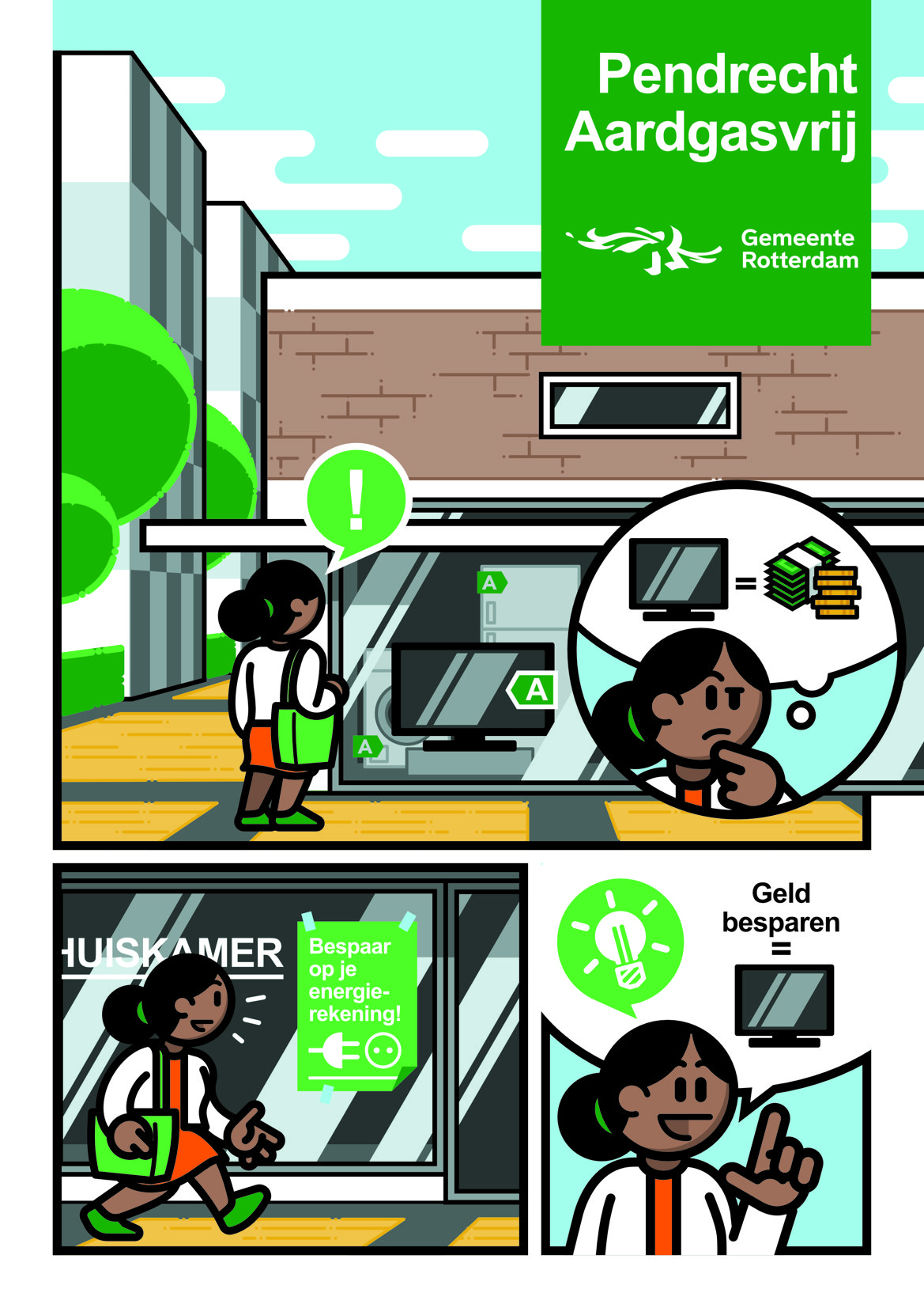 infographic Pendrecht Aardgasvrij energietransitie duurzaamheid 01