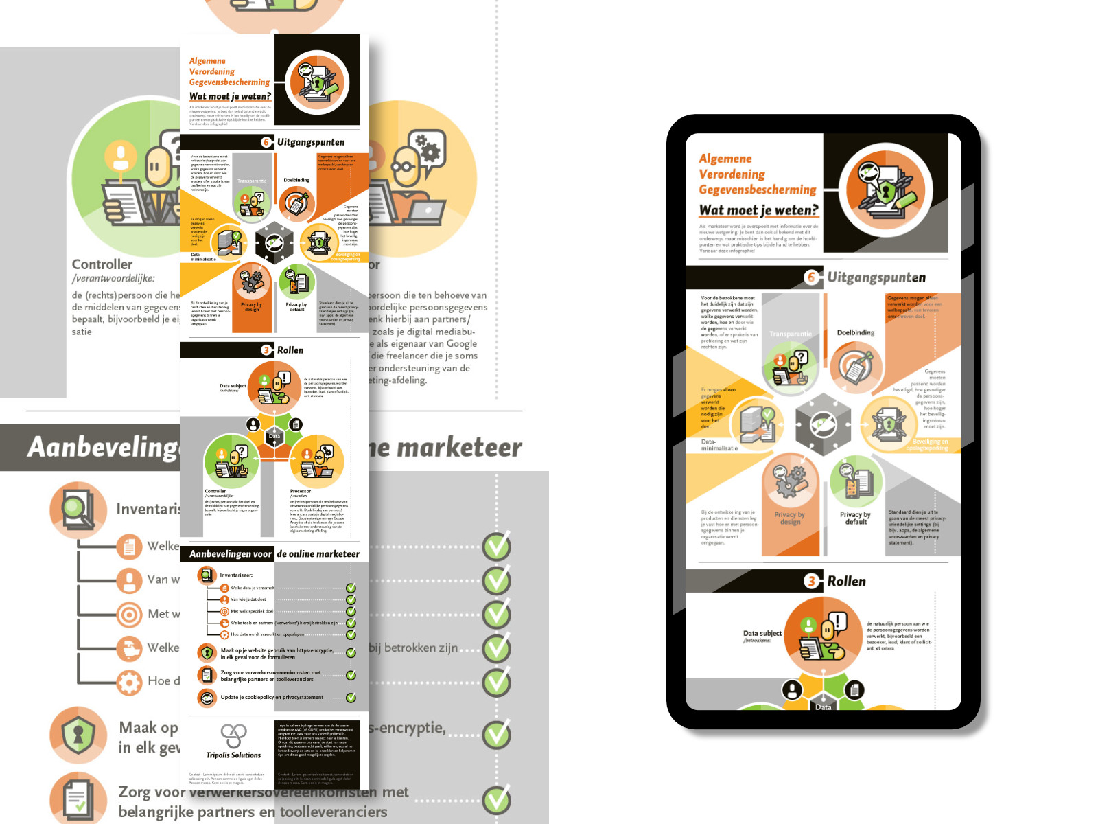 infographic privacy personal data protection GDPR AVG